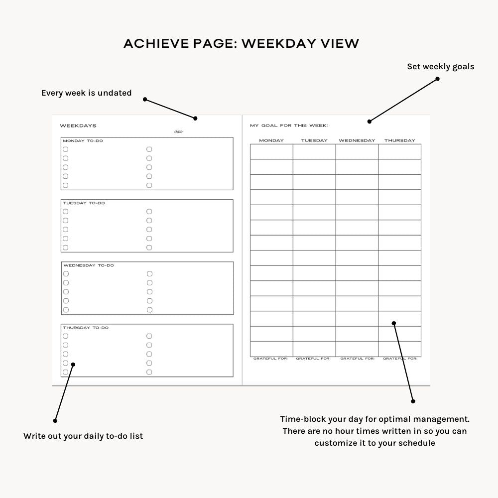 Dream Achieve Student Planner - Dream DailyDream Daily